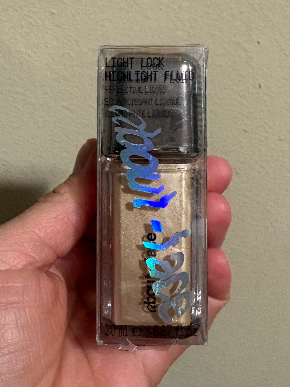 about-face Light Lock Highlight Fluid — 
SHAKEN OR STIRRED  New Factory Sealed
